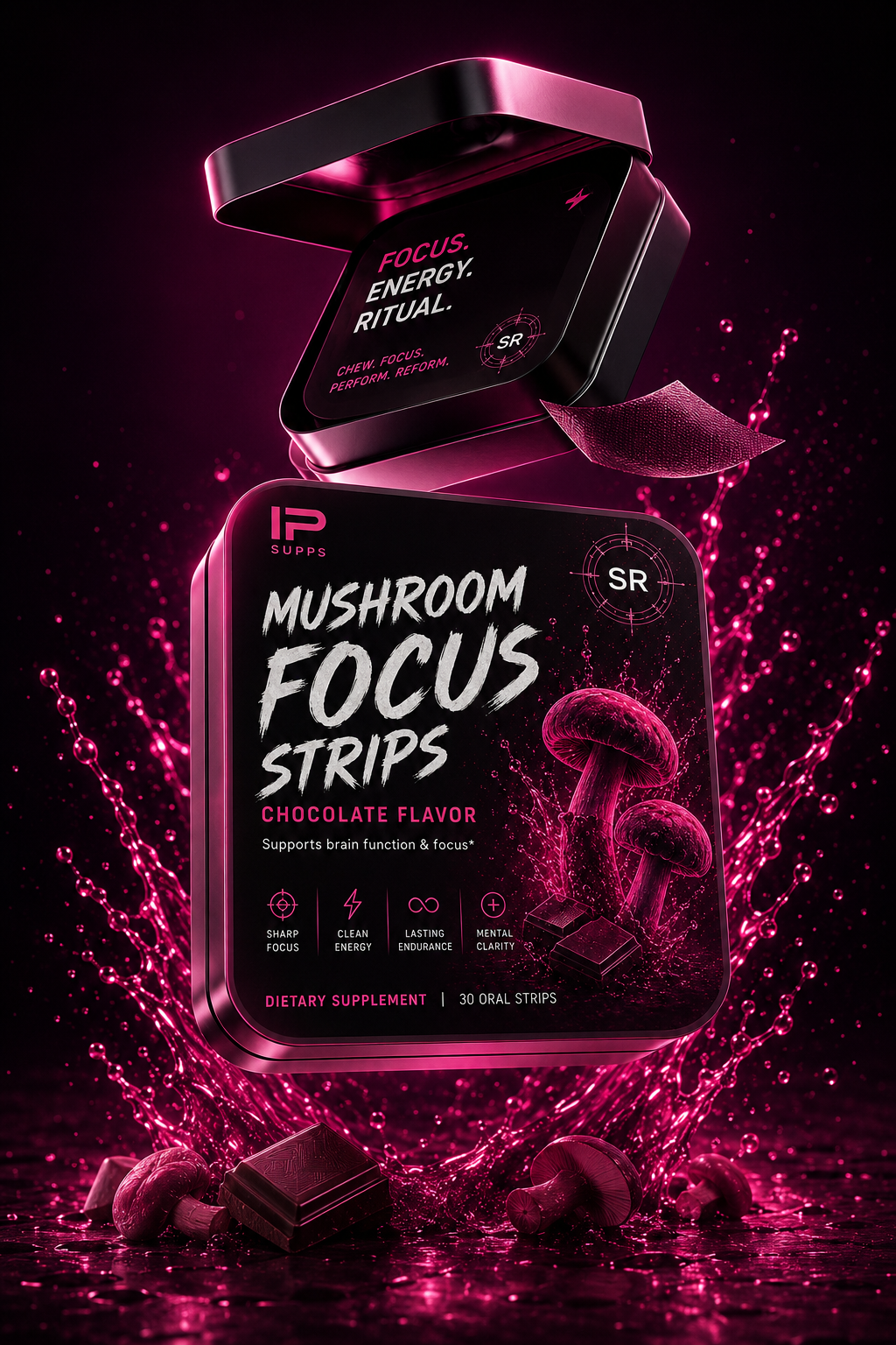 MUSHROOMS FOCUS STRIPS
